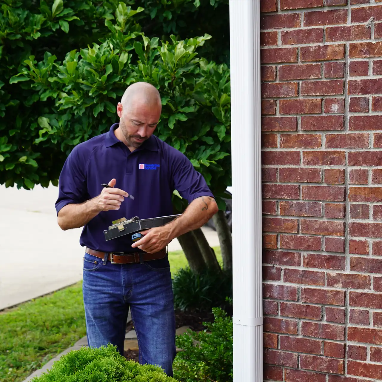 Foundation Service of Central Florida customer at home